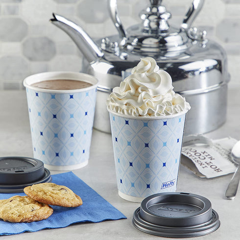 Hefty Disposable Hot Cups with Lids, 12 Ounce, 20 Count