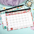2022-2023 Desk Calendar €“ 18 Monthly Large Desk / Wall Calendar 2022 Planner, Jan 2022 - Jun 2023, 12'' x 17" Tearable Desk Calendar 2022, Corner Protectors, Hanging Holes, Ample Lined Blocks ? Notes