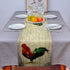 Farmhouse Rooster Table Runner Dresser Scarves,Linen Burlap Table Runners Cloth for Dinner Holiday Party, Kitchen Decor Retro Farm Chicken 13x70inch
