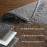Ophanie 3 x 5 Feet Rugs for Bedroom, College Dorm Room Grey Small Area Rug, Non-Slip Fluffy Shaggy Bedside Floor Soft Shag Fuzzy Plush Indoor Carpet for Kids Boys Teen Home Decor Aesthetic, Nursery