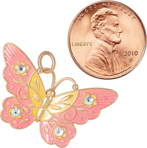 Hallmark Keepsake 1" Miniature Christmas Ornament 2021, Bitty Butterfly, Mini