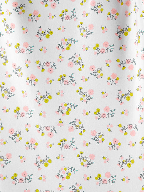 Simple Joys by Carter's Baby Girls' Cotton Swaddle Blankets, Multipacks