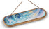 Folkulture Incense Holder or Incense Burner, Ash Catcher or Insense Stick Holder or Insence Tray for Home Decor, 12-inch Long and 4-inch Wide, Mango Wood, Blue Galaxy