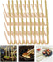 Mini Bamboo Disposable Tongs - wuyule 100PCS Disposable Tongs 4" Bamboo Tongs for Toaster Eco-Friendly For Catering, Buffet or Home Use¦