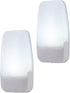 GE 55991 LED Night Light, Plug-in, Dusk to Dawn Sensor, Cool White, UL-Certified, Energy Efficient, Ideal for Bedroom, Bathroom, Nursery, Kitchen, Hallway, 2 pack, 2 Count