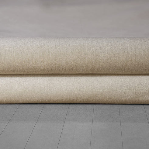 HPD Half Price Drapes VPCH-P Signature Blackout Velvet Curtain (1 Panel), 50 in x 84 in, Neutral Ground