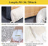 fowong 36 Inch Under Door Noise Stopper, Door Draft Blocker Heavy Duty Seal Guard Door Bottom Weather Stripping Saving Energy (Beige)