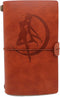 Leather Journal – Sailor M, Gifts for Friends, Son, Daughter, Cousins, Sisters – 1 Set (Brown)