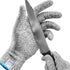 Stark Safe Cut Resistant Gloves Food Grade Level 5 Protection (EN388), Safety Kitchen Cutting Gloves for Oyster Shucking, Meat, Fish Fillet Processing, Mandolin Slicing, Wood Carving (X-Large, Pair)