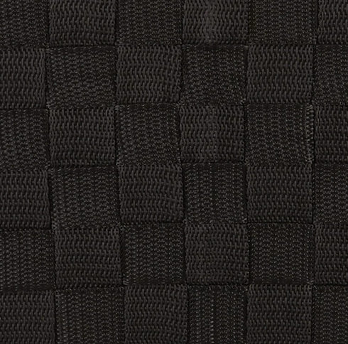 Whitmor Woven Strap Tote Black