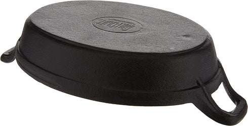 TableCraft Mini Oval Au Gratin Cookware, 24 oz, Black
