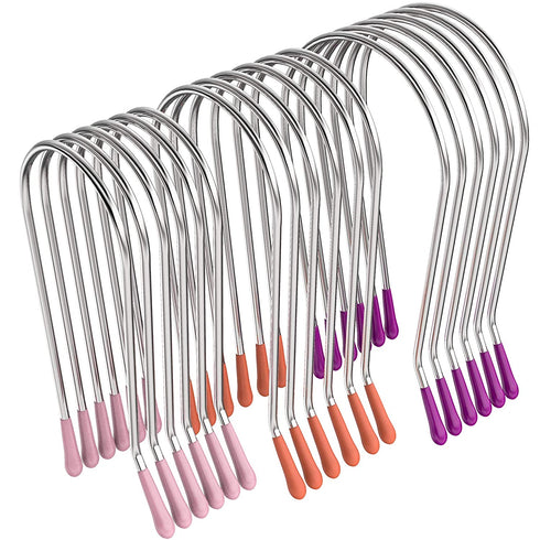 Hot Curler Clips Replacement Hot Roller Clips Rollers Securing Pins Fits ¾ inch, 1”, 1¼ inch Hot Rollers Curlers (Small,Medium,Large ,20PCS)