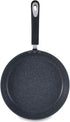 12" Stone Earth Frying Pan by Ozeri, with 100% APEO & PFOA-Free Stone-Derived Non-Stick Coating from Germany, Anthracite Gray