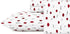 Betsey Johnson Performance Collection Bed Sheet Set-Lightweight, Breathable, Temperature Regulating Fabric. Super Soft, Easy Care Seasons, King, Love Lips