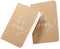 AKITSUMA Vow Books, Wedding Vows Book, His and Hers Vow Book, Brown Kraft Paper Set of 2, US-AKI-012 (Kraft)