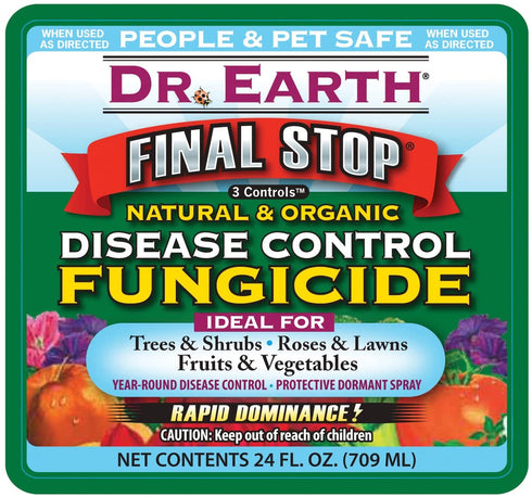 Dr. Earth 8007 Ready to Use Disease Control Fungicide, 24-Ounce