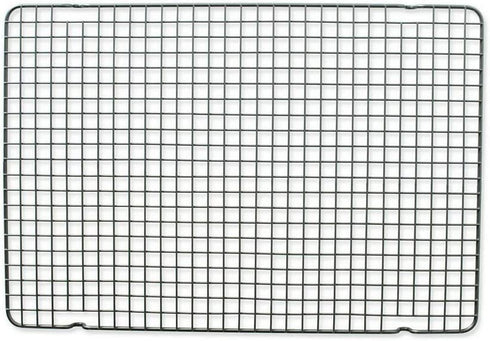 Nordic Ware 43343 Oven Safe Nonstick Baking & Cooling Grid (1/2 Sheet), One Size, Steel