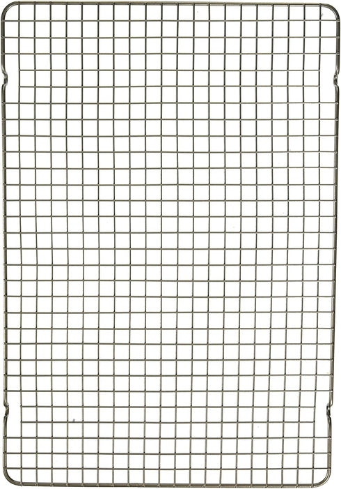 Nordic Ware 43343 Oven Safe Nonstick Baking & Cooling Grid (1/2 Sheet), One Size, Steel