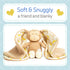 Snug Hugs Monkey Blanky, Stuffed Animal Lovey Blanket