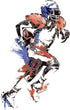 RoomMates RMK2572GM Men's Football Champion Peel and Stick Giant Wall Decal