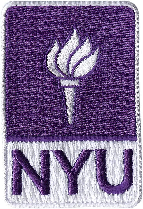 Tervis New York University Emblem Individual Water Bottle with Gray lid, 24 oz, Clear