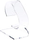 Plymor Clear Acrylic Watch Display Stand, 1.75" W x 3" D x 3.75" H (2 Pack)