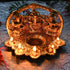 NOBILITY Laxmi Ganesha Saraswati Idol Diya Oil Deepak - Metal Lakshmi Ganesha Showpiece Statue - Traditional Diya for Diwali Puja - Diwali Home Decoration Items Gift