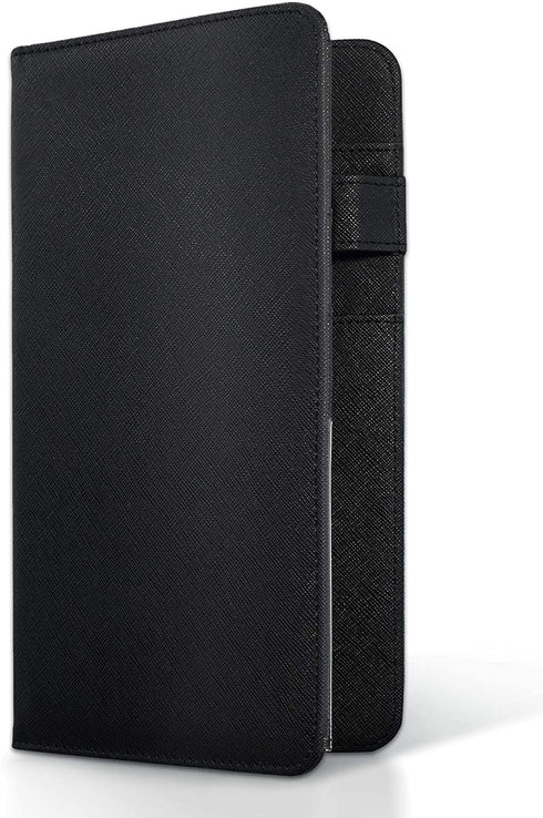 Server Book with Zipper and Magnetic Pocket Waitress Book Waiter Book Wallet Restaurant Waitstaff Organizer Fit Server Apron with Money Pocket 4.7" X 9" (Big Capacity with Magnetic Closure)