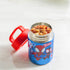 Zak Designs Kids' Vacuum Insulated Stainless Steel Food Jar with Carry Handle, Thermal Container for Travel Meals and Lunch On The Go, 12 oz, Spidey and His Amazing Friends