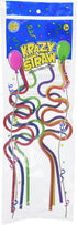 Krazy Straws 6 Colorful Straws for Kids