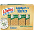 Lance Sandwich Crackers, Captain's Wafers Cream Cheese and Chives, 8 Ct Box
