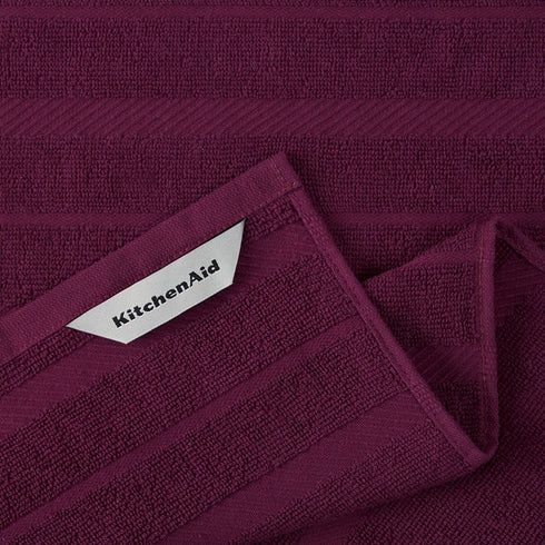 KitchenAid Albany Kitchen Towel Set, Boysenberry