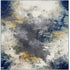 Luxe Weavers Rug Modern Area Rug - 8445 Abstract Print, Medium Pile, Blue / 2™ x 3™