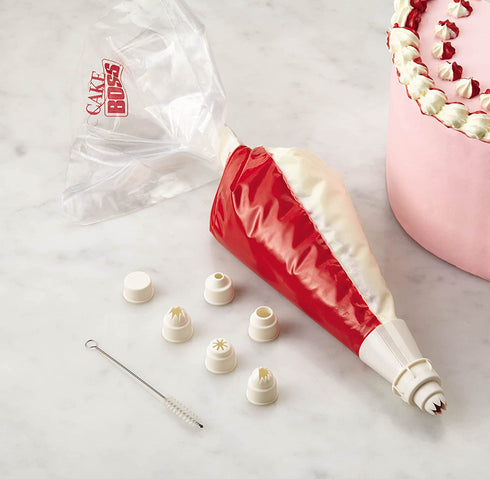 Cake Boss Decorating Tools 18 Piece Piping, Icing Bag, Assorted