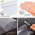 Clear Desk Protector Pad, Upgraded 2mm Thicken 16 x 32 Inch Transparent Non-Slip Textured PVC Soft Desk Writing Mat - Round Edges Desk Protector for Home, Office