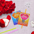 48PACK Valentines Day Gift Cards with 48 Glow Sticks for Kids, Glow in The Dark for Valentines Party Favors, Valentines Greeting Cards, Valentine Classroom Exchange Cards for Boys Girls.