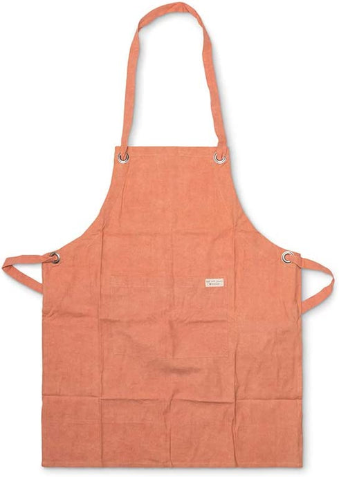 Full Circle Kind Collection Plant-Dyed Organic Cotton, Apron, Pomegranate