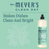 Mrs. Meyer™s Clean Day Spring Liquid Dish Soap Variety Pack, 1 Lilac Scent, 1 Peony Scent, 1 Mint Scent, Cuts Grease & Biodegradable, 16 FL OZ Bottles (3 CT)