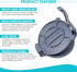 ALPHA LIVING 50417 Cast Iron Heavy Duty 7.5 Inch Pataconera Flour Corn Tortilla Press Tortillera Tortilladora