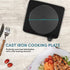 Elite Gourmet ESB-301BF# Countertop Single Flat Burner, Electric Hot Burner, Temperature Controls, Power Indicator Lights, Easy to Clean, 1000 Watts (Black)