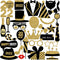 New Years Photo Booth Props 2022 Pack of 30, New Year Props | New Years Eve Party Supplies 2022, New Years Photo Props 2022 | New Years Photo Props 2022, Happy New Years Decorations, Little DIY