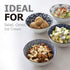 Y YHY Ceramic Bowls, Japanese Rice Bowl, Cereal Bowls for Kitchen, 16oz Blue Bowl Set of 4, Assorted Designs, Microwave and Dishwasher Safe