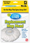 Hurricane Spin Mop Replacement Mop Heads for As Seen On TV Mop & Bucket Cleaning System by BulbHead, Spin Away Germy, Dirty Water - Super-Absorbent Microfiber Mop Head Holds 10X Weight ” 1-Pack