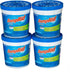 DampRid Refillable Moisture Absorber, 10.5 oz. Cups, 4 Pack, Fragrance Free, Traps Moisture for Fresher, Cleaner Air, No Electricity Required, Lasts Up To 60 Days