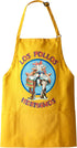 Breaking Bad Men's Los Pollos Hermanos Apron, Yellow, One Size