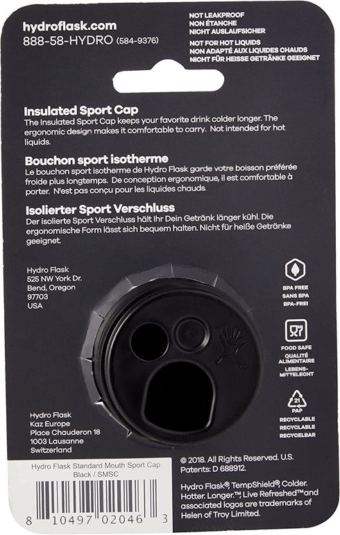 Hydro Flask Insulated Standard Mouth Sport Cap