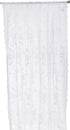 No. 918 53610 Alison Floral Lace Sheer Rod Pocket Curtain Panel, 58" x 95", White