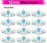 50 Pcs Princess Pretend Jewelry Toy Princess Crowns Wands Rings Princess Dress Up for Girl Princess Party Supplies