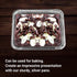 Aluminum Pans Half Size, 9X13, Extra Heavy Duty Disposable Foil Pans For Baking (20 Pack) Roasting & Chafing, Deep Tin Foil Bakeware, Steam Table Tray, Cookware, Food Prepping, Cake & Oven Pan
