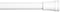 Kenney Rogers No Tools Tension Window Curtain Rod, 48-84, White